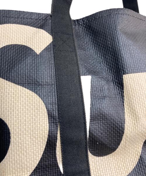 SUPREME（シュプリーム）Supreme (シュプリーム) Raffia Tote Bag ブラックの古着・服飾アイテム