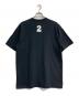HUMAN MADE (ヒューマンメイド) UNDERCOVER (アンダーカバー) プリントTシャツ　UC1B9807-2 ブラック サイズ:L 未使用品：12000円