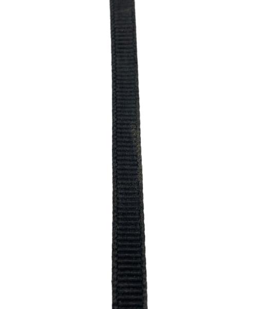 Dior（ディオール）Dior (ディオール) JA DIOR ロゴチョーカー ゴールド×ブラックの古着・服飾アイテム