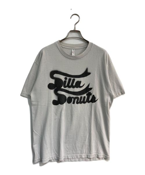 ALSTYLE APPAREL & ACTIVEWEAR（アレスタイルアパレル＆アクティブウェア）ALSTYLE APPAREL & ACTIVEWEAR (アレスタイルアパレル＆アクティブウェア) プリントTシャツ　 J Dilla Donuts グレー サイズ:Lの古着・服飾アイテム