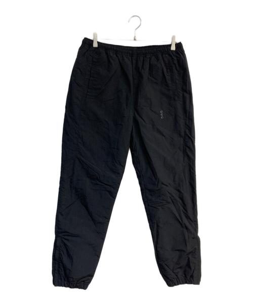 CITYCOUNTRYCITY（シティーカントリーシティー）CITYCOUNTRYCITY (シティーカントリーシティー) SWITCHING NYLON PADDED PANTS　CCC-231P001 ブラック サイズ:Mの古着・服飾アイテム
