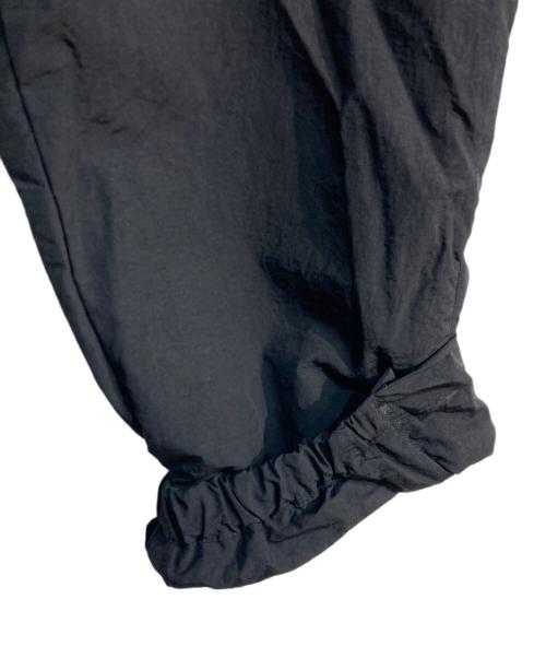 CITYCOUNTRYCITY（シティーカントリーシティー）CITYCOUNTRYCITY (シティーカントリーシティー) SWITCHING NYLON PADDED PANTS　CCC-231P001 ブラック サイズ:Mの古着・服飾アイテム