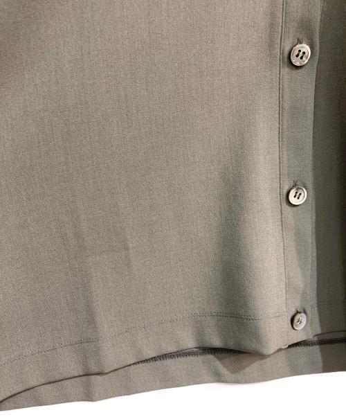 mizuiro-ind（ミズイロインド）mizuiro-ind (ミズイロインド) Vネックカーディガン グレー サイズ:Freeの古着・服飾アイテム
