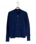 theory（セオリー）の古着「Compact Crepe Zip Up Bomber　01-2103707」｜ネイビー