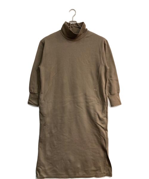 THE NORTH FACE（ザ ノース フェイス）THE NORTH FACE (ザ ノース フェイス) Turtle Neck Dress(タートルネックドレス) ブラウン サイズ:Mの古着・服飾アイテム
