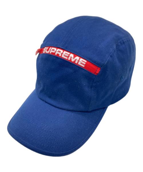SUPREME（シュプリーム）Supreme (シュプリーム) Top Zip Camp Cap　 21AW ネイビー サイズ:-の古着・服飾アイテム