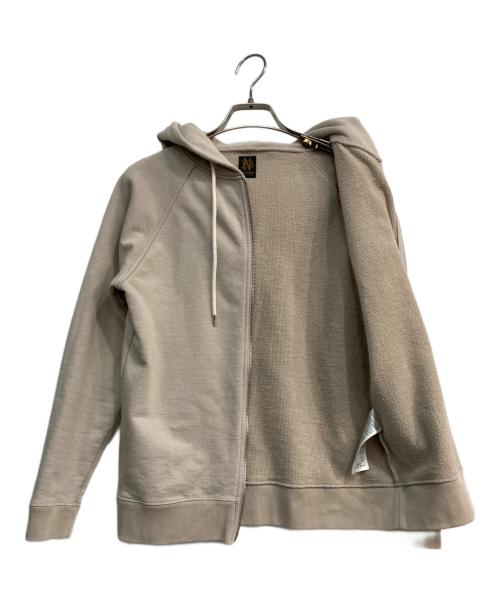 BATONER（バトナ―）BATONER (バトナ―) DEGREASE SEWAT ZIPUP PARKA　BN-21SL-011 ベージュ サイズ:1の古着・服飾アイテム