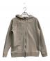 BATONER（バトナ―）の古着「DEGREASE SEWAT ZIPUP PARKA　BN-21SL-011」｜ベージュ