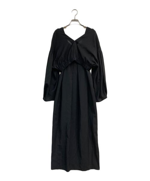 Spick and Span（スピック＆スパン）Spick and Span (スピックアンドスパン) ドライクロス セットアップワンピース　24040200802020 ブラック サイズ:Freeの古着・服飾アイテム