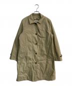 MHLエムエイチエル）の古着「ダウンライナー付ステンカラーコート　595-7210505」｜ベージュ