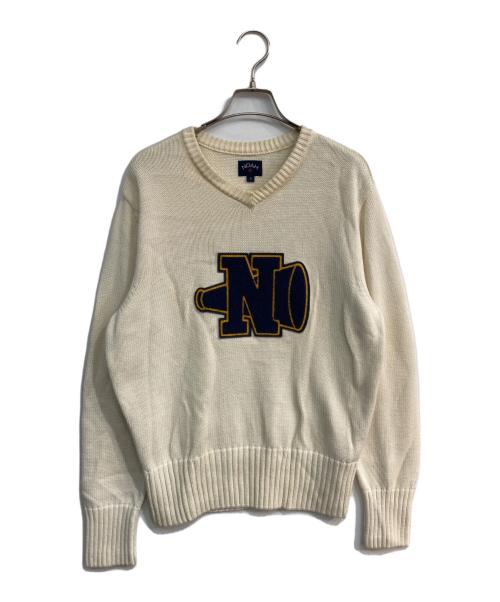 Noah（ノア）Noah (ノア) Rally Sweater アイボリー サイズ:Sの古着・服飾アイテム