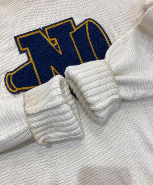 Noah（ノア）Noah (ノア) Rally Sweater アイボリー サイズ:Sの古着・服飾アイテム