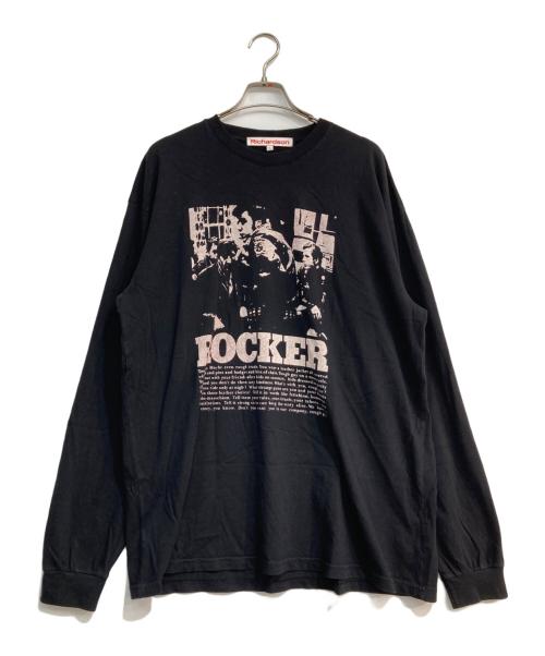 Richardson（リチャードソン）Richardson (リチャードソン) FIST FUCKER ROCKER L/S TEE 20AW　RIM-60010 ブラック サイズ:Lの古着・服飾アイテム