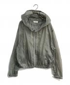 AMOMENTOアモーメント）の古着「クリンクルジャケット」｜グレー