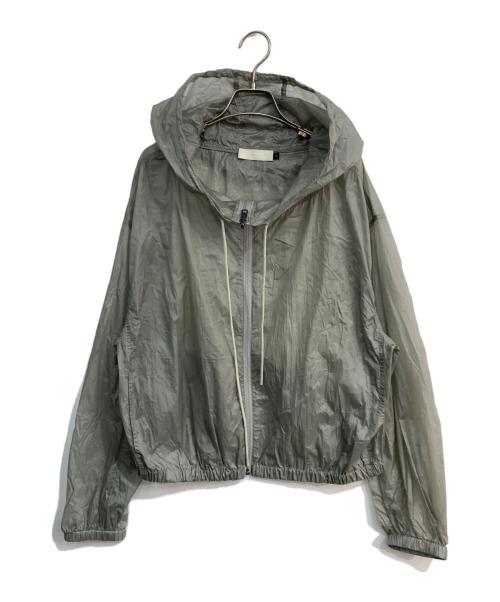 AMOMENTO（アモーメント）AMOMENTO (アモーメント) クリンクルジャケット グレー サイズ:Mの古着・服飾アイテム