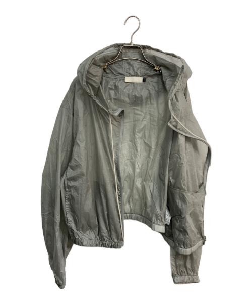 AMOMENTO（アモーメント）AMOMENTO (アモーメント) クリンクルジャケット グレー サイズ:Mの古着・服飾アイテム