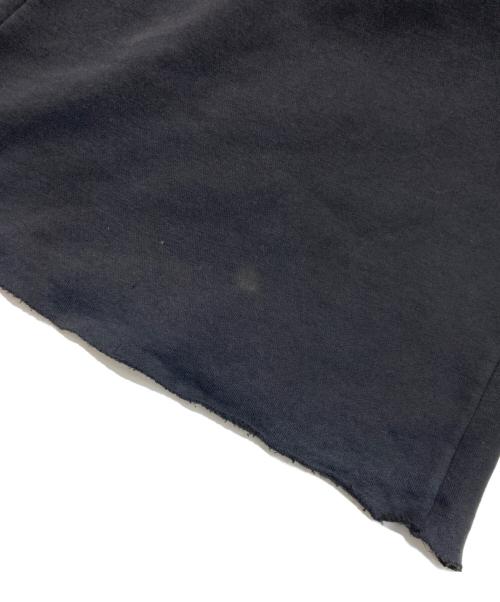 MM6 Maison Margiela（エムエムシックスメゾンマルジェラ）MM6 Maison Margiela (エムエムシックスメゾンマルジェラ) デストロイ ワイドスウェットパンツ ブラック サイズ:XSの古着・服飾アイテム