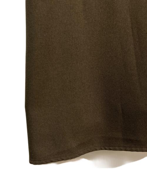 Spick and Span（スピック＆スパン）Spick and Span (スピックアンドスパン) ウールライクツイル キャミソールドレス　 オリーブ サイズ:Freeの古着・服飾アイテム