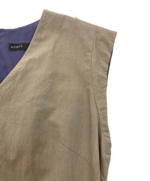 Noble（ノーブル）Noble (ノーブル) コットンタイプライターワンピース　22040240522020 ベージュ サイズ:Freeの古着・服飾アイテム