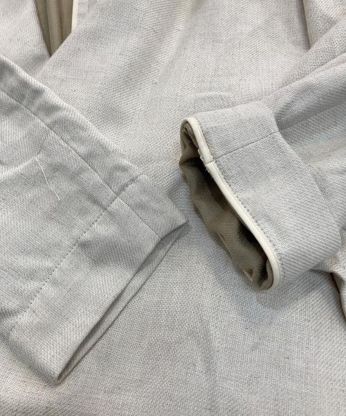 Noble（ノーブル）Noble (ノーブル) ビッグカラートレンチコート ベージュ サイズ:freeの古着・服飾アイテム