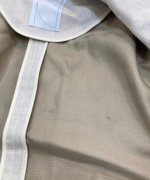Noble（ノーブル）Noble (ノーブル) ビッグカラートレンチコート ベージュ サイズ:freeの古着・服飾アイテム