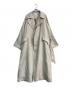 Noble（ノーブル）の古着「ビッグカラートレンチコート」｜ベージュ