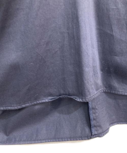 Noble（ノーブル）Noble (ノーブル) Vネックフレアースリーブブラウス　22051240602020 ネイビー サイズ:Freeの古着・服飾アイテム