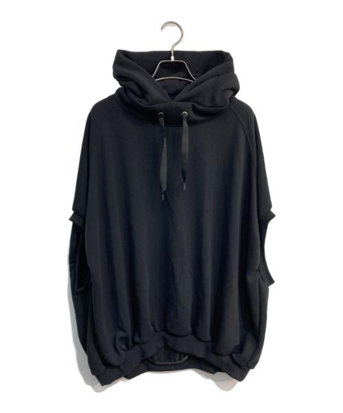 COGTHEBIGSMOKE（コグザビッグスモーク）COGTHEBIGSMOKE (コグザビッグスモーク) WIDE SWEAT SLEEVELESS　4101-348-419-1 ブラック サイズ:Freeの古着・服飾アイテム