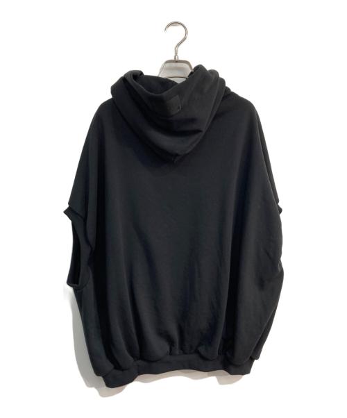 COGTHEBIGSMOKE（コグザビッグスモーク）COGTHEBIGSMOKE (コグザビッグスモーク) WIDE SWEAT SLEEVELESS　4101-348-419-1 ブラック サイズ:Freeの古着・服飾アイテム