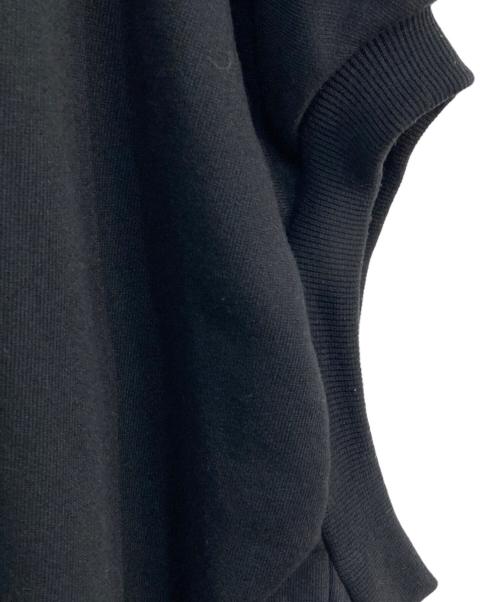 COGTHEBIGSMOKE（コグザビッグスモーク）COGTHEBIGSMOKE (コグザビッグスモーク) WIDE SWEAT SLEEVELESS　4101-348-419-1 ブラック サイズ:Freeの古着・服飾アイテム