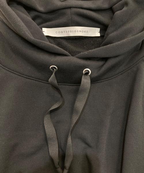 COGTHEBIGSMOKE（コグザビッグスモーク）COGTHEBIGSMOKE (コグザビッグスモーク) WIDE SWEAT SLEEVELESS　4101-348-419-1 ブラック サイズ:Freeの古着・服飾アイテム