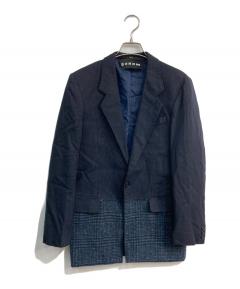 中古・古着通販】THE GIGI (ザ・ジジ) リネン混チェックテーラード
