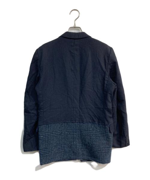 BONUM（ボナム）Bonum (ボナム) 切替テーラードジャケット ネイビー サイズ:-の古着・服飾アイテム