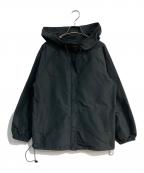 Spick and Spanスピック＆スパン）の古着「ライトタフタフーディブルゾン」｜ブラック