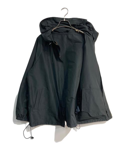 Spick and Span（スピック＆スパン）Spick and Span (スピックアンドスパン) ライトタフタフーディブルゾン ブラック サイズ:Freeの古着・服飾アイテム