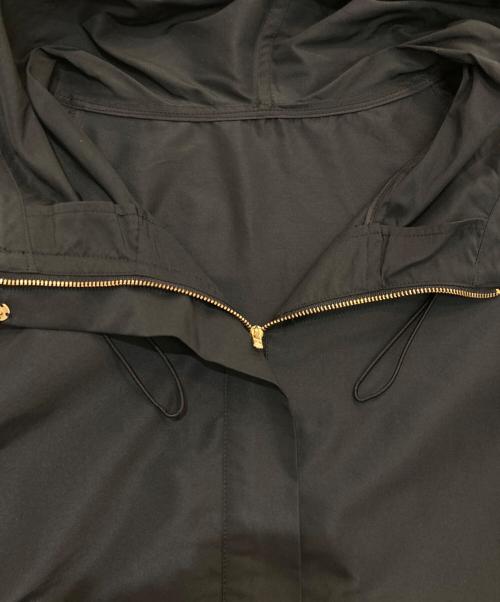 Spick and Span（スピック＆スパン）Spick and Span (スピックアンドスパン) ライトタフタフーディブルゾン ブラック サイズ:Freeの古着・服飾アイテム