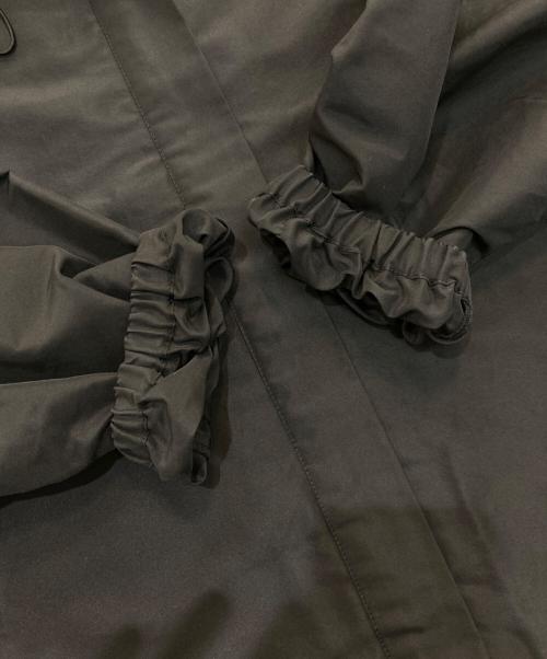 Spick and Span（スピック＆スパン）Spick and Span (スピックアンドスパン) ライトタフタフーディブルゾン ブラック サイズ:Freeの古着・服飾アイテム