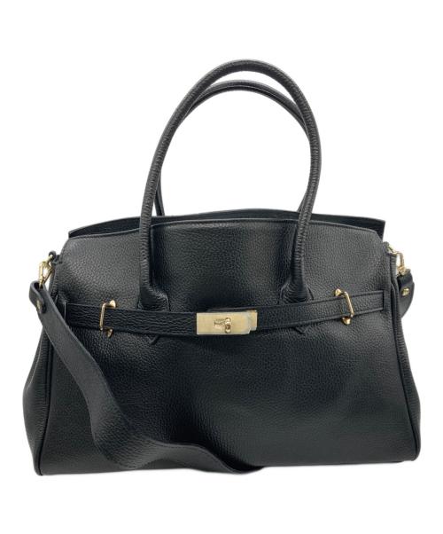 AULENTTI（オウレンティ）AULENTTI (オウレンティ) レザー2WAY BAG ブラック 未使用品の古着・服飾アイテム