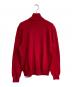 POLO RALPH LAUREN (ポロ・ラルフローレン) ジップアップニット レッド サイズ:M：7000円