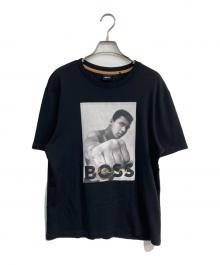BOSS（ボス）の古着「プリントTシャツ T goat　50477765」｜ブラック