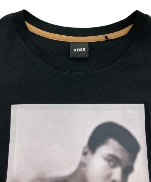 BOSS（ボス）BOSS (ボス) プリントTシャツ T goat　50477765 ブラック サイズ:Mの古着・服飾アイテム