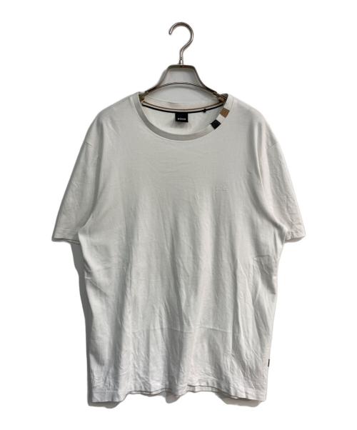 BOSS（ボス）BOSS (ボス) プリントTシャツ Tiburt 289 GSU　50474246 ホワイト サイズ:Lの古着・服飾アイテム