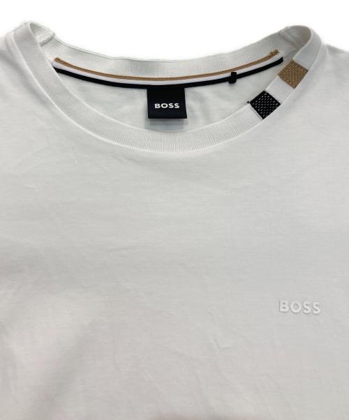 BOSS（ボス）BOSS (ボス) プリントTシャツ Tiburt 289 GSU　50474246 ホワイト サイズ:Lの古着・服飾アイテム