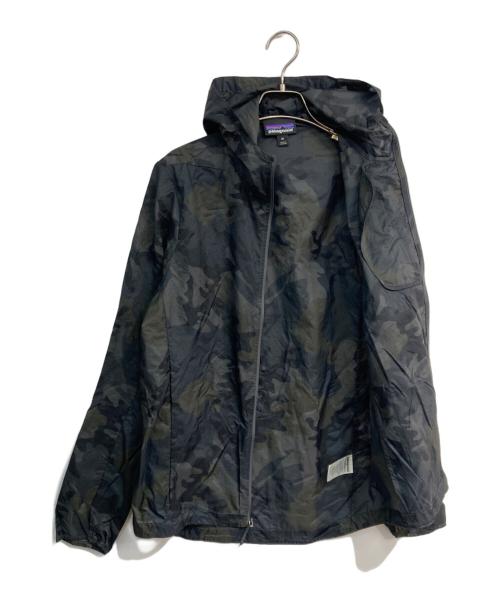 Patagonia（パタゴニア）Patagonia (パタゴニア) フーディニジャケット グレー×ネイビー サイズ:XSの古着・服飾アイテム