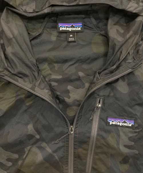 Patagonia（パタゴニア）Patagonia (パタゴニア) フーディニジャケット グレー×ネイビー サイズ:XSの古着・服飾アイテム