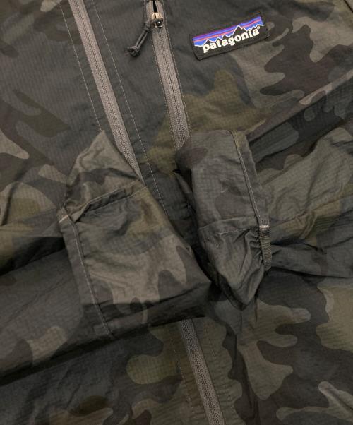 Patagonia（パタゴニア）Patagonia (パタゴニア) フーディニジャケット グレー×ネイビー サイズ:XSの古着・服飾アイテム