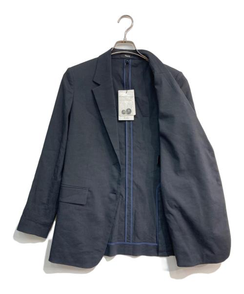 theory（セオリー）theory (セオリー) Good Crunch Wash Straight Blazer J　01-5104107 ネイビー 未使用品の古着・服飾アイテム