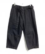 TIGHTBOOTH PRODUCTIONタイトブースプロダクション）の古着「DENIM BAGGY SLACKS」｜ブラック