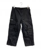 WTAPSダブルタップス）の古着「MILT0001 TROUSERS NYCO. OXFORD　231WDVDT-PT03」｜ブラック