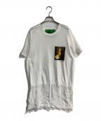 TOGA×EIKO YAMAZAWAトーガ×エイコ ヤマザワ）の古着「カットソーワンピース」｜ホワイト